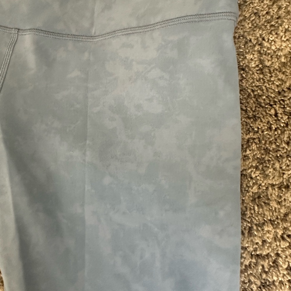 Light Blue (With Cloud Pattern) Lululemon Leggings - image 1